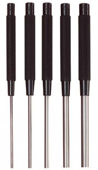 S248PC Starrett Drive Pin Punche Set, 8* long (set of 5)